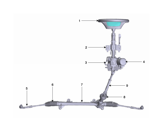 Hyundai Elantra: Components and Components Location - Electric Power