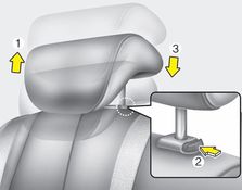 Adjusting the height up and down