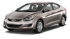 Hyundai Elantra: Auto down window (if equipped) (driver’s window) - Power windows - Windows - Features of your vehicle - Hyundai Elantra MD 2010-2015 Owners manual
