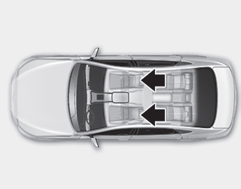 Hyundai Elantra. Front seat head restraints