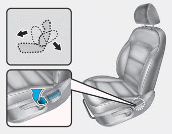 Hyundai Elantra. Manual adjustment