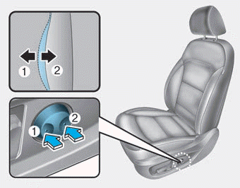 Hyundai Elantra. Power adjustment