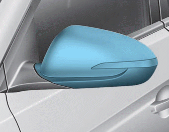 Hyundai Elantra. Side View Mirrors