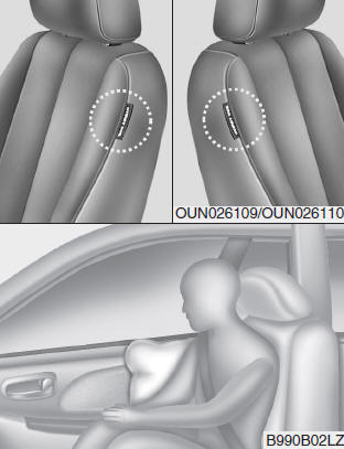 Your vehicle is equipped with a side air bag in each front seat. The purpose