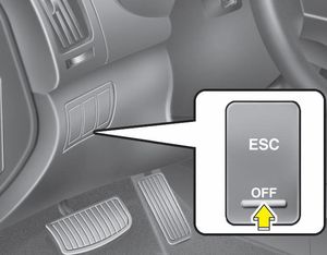 The Electronic Stability Control (ESC) system is designed to stabilize the vehicle