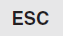 ESC indicator light (blinks)