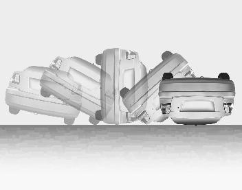 Front air bags may not inflate in rollover accidents because air bag deployment