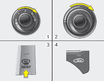 1. Set the fan speed to the highest (extreme right) position.