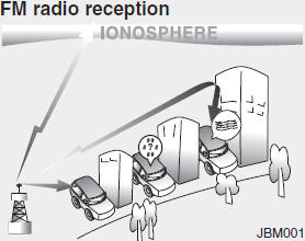 AM and FM radio signals are broadcast from transmitter towers located around