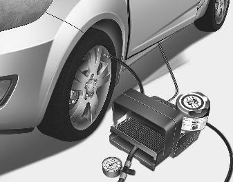 With the Tire Mobility Kit you stay mobile even after experiencing a tire puncture.