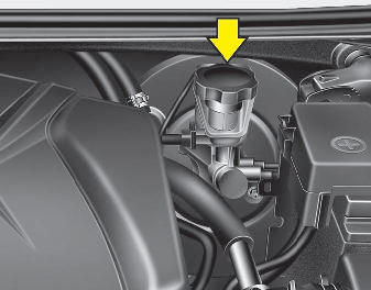 Check the fluid level in the reservoir periodically. The fluid level should be